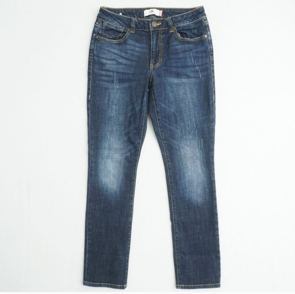 CAbi Women's High Rise Jeans - Dark Blue